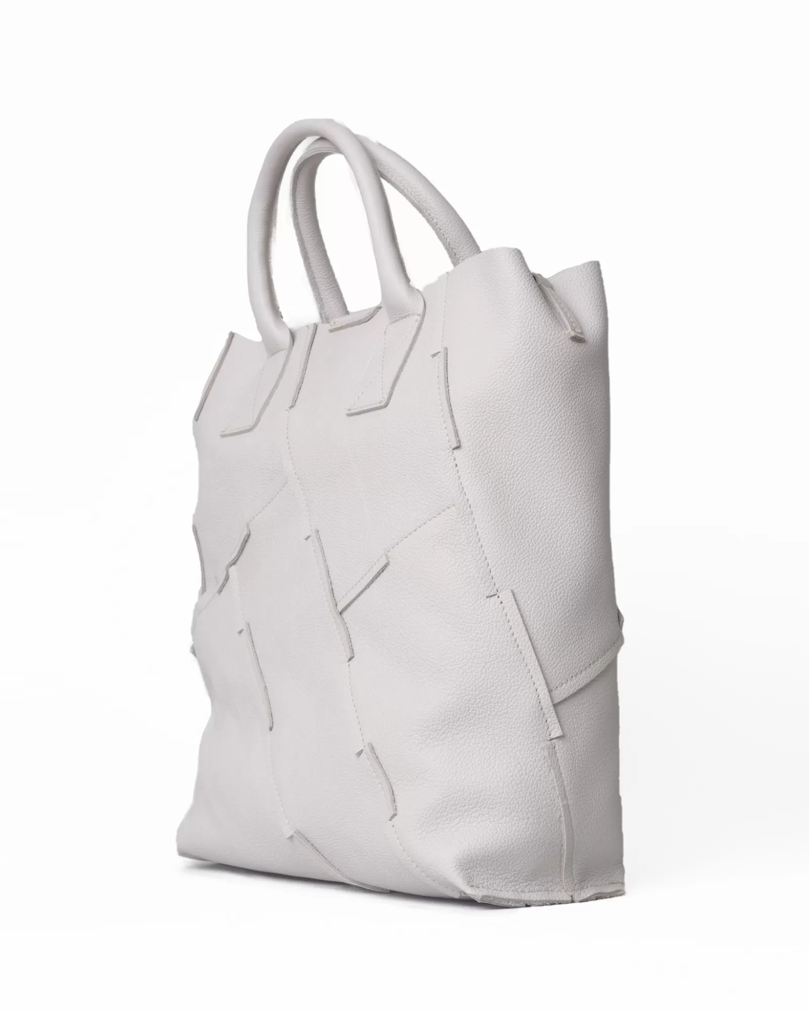 La Piscine Paris Sac à main en cuir grainé rosé Falorni Beige Outlet