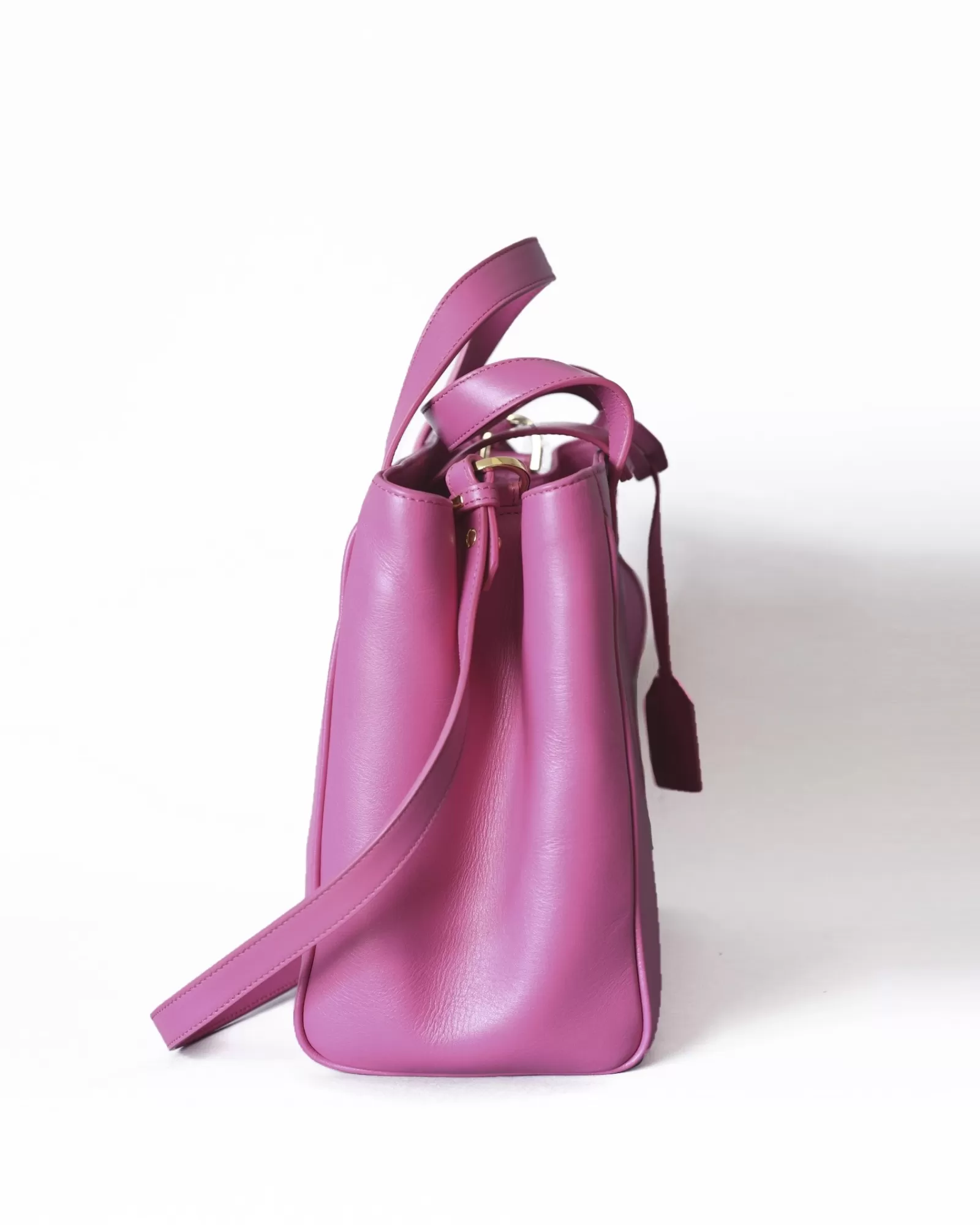 La Piscine Paris Sac à main en cuir Landi Rose Sale