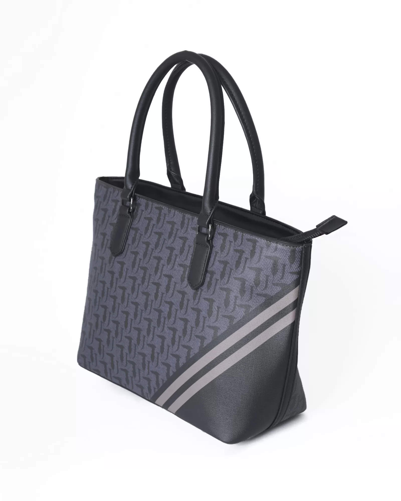 La Piscine Paris Sac cabas à logo Trussardi Gris Flash Sale