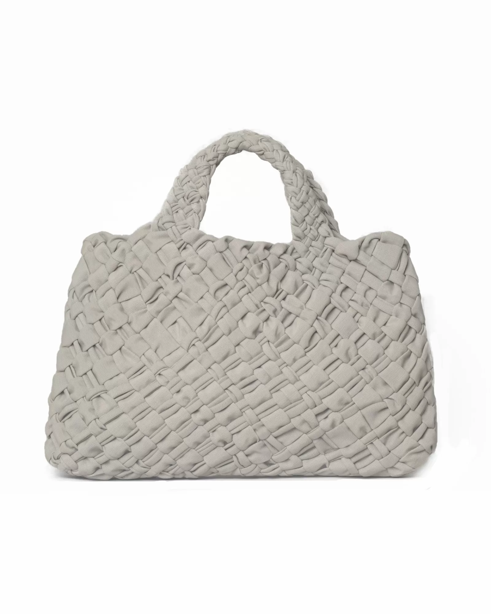 La Piscine Paris Sac cabas en toile tressée Falorni Beige Discount
