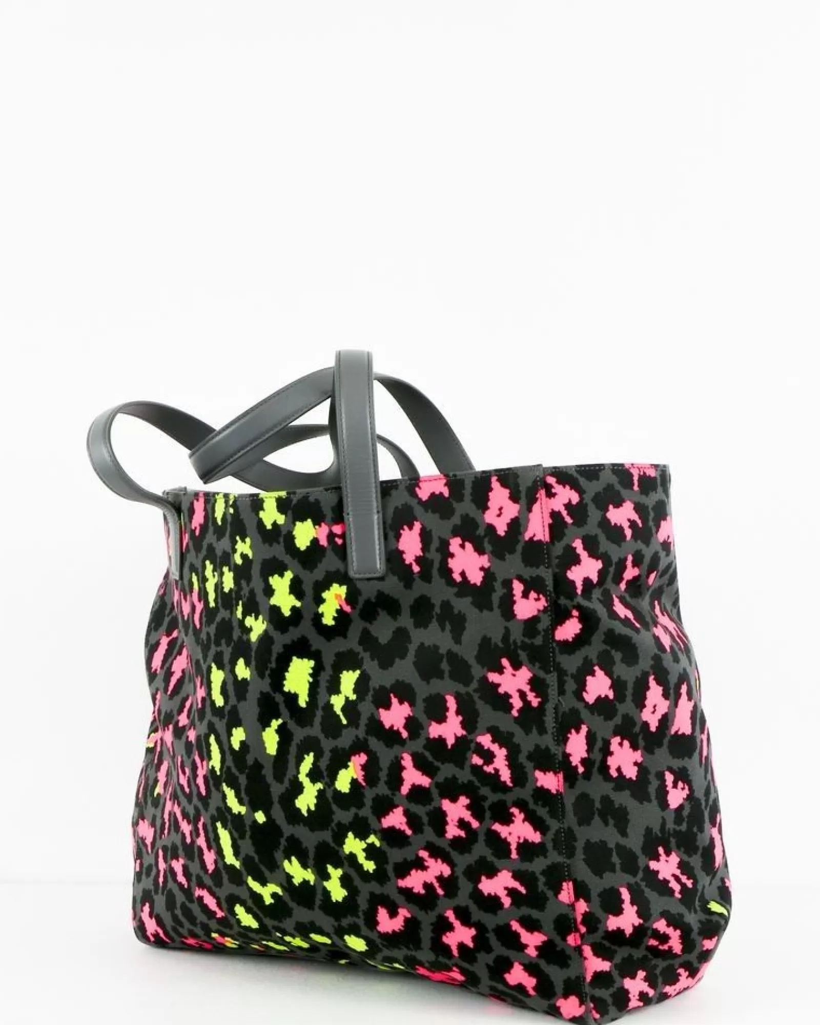 La Piscine Paris Sac cabas à motifs fluo Christopher Kane Gris Outlet