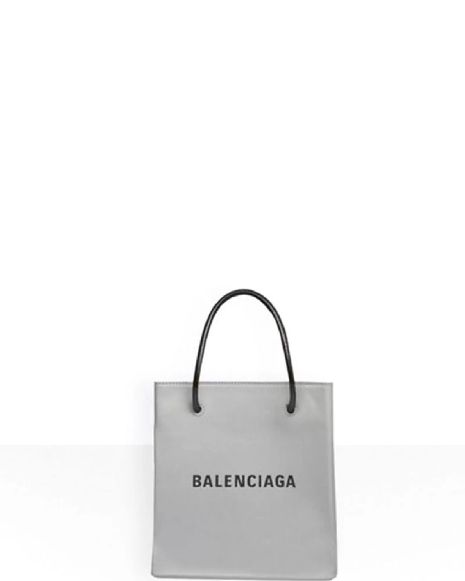La Piscine Paris Sac shopping Phone on Strap en cuir de veau Gris Best