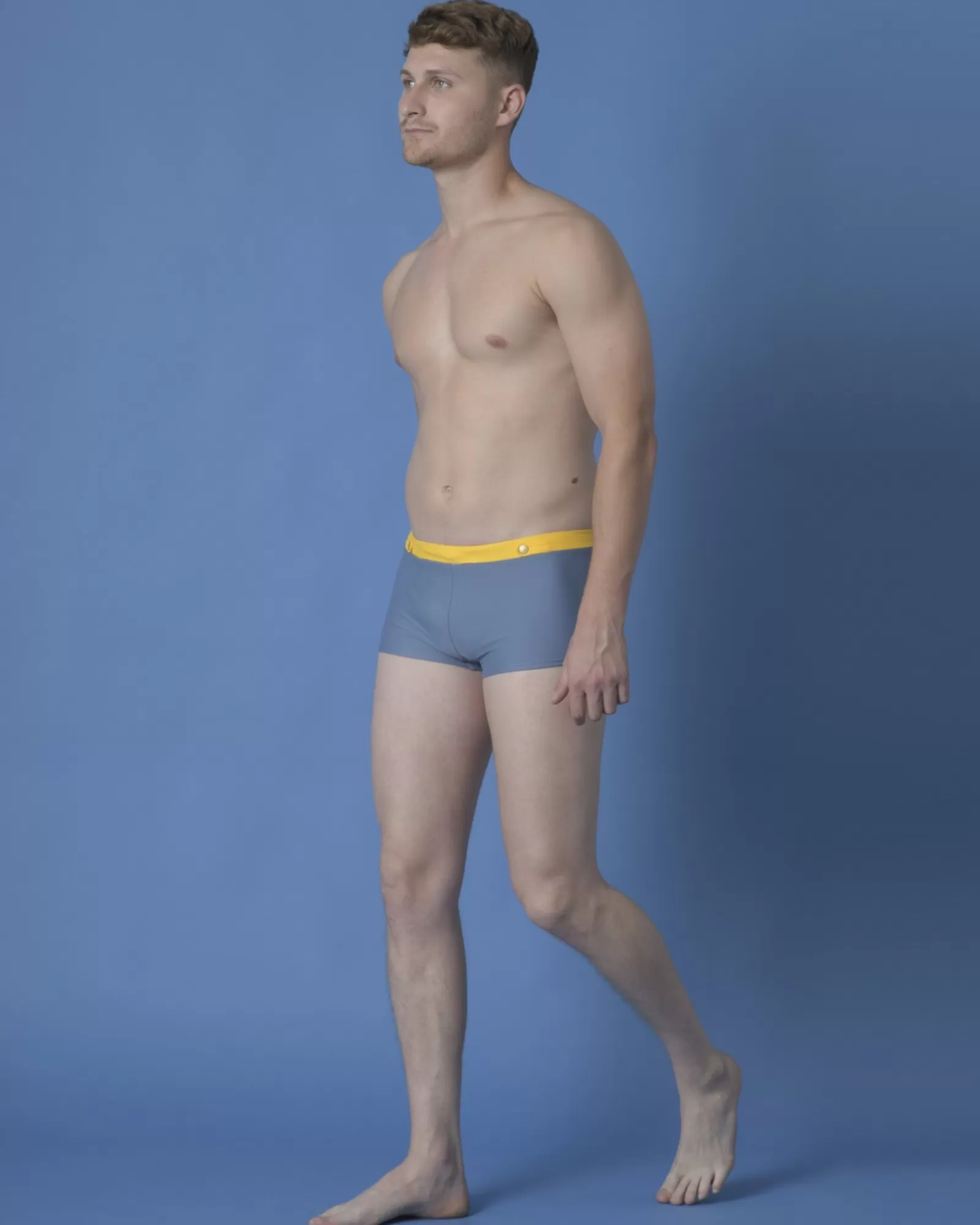 La Piscine Paris Short de bain Robinson Les Bains Gris Discount