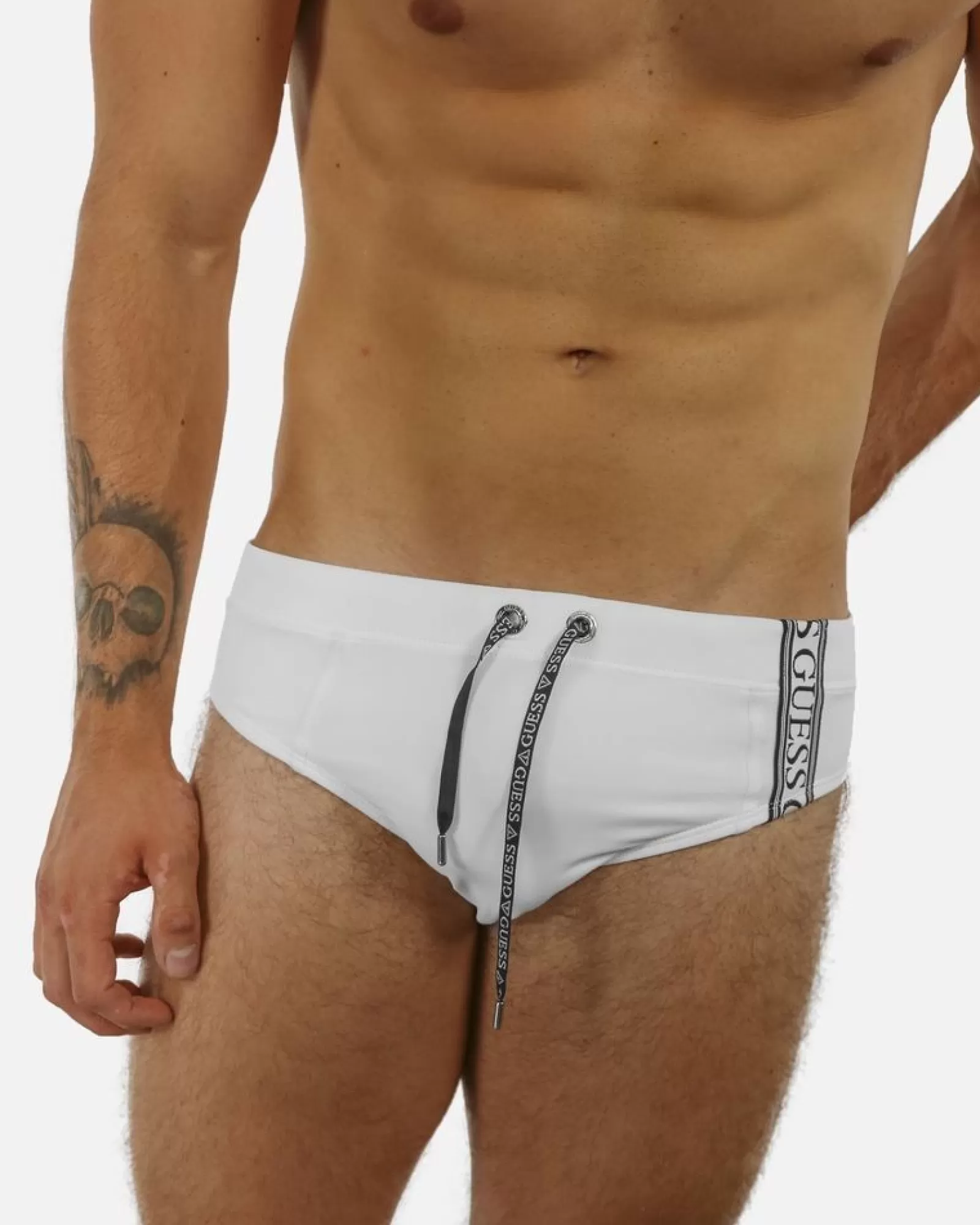 La Piscine Paris Slip de bain Guess Blanc Hot