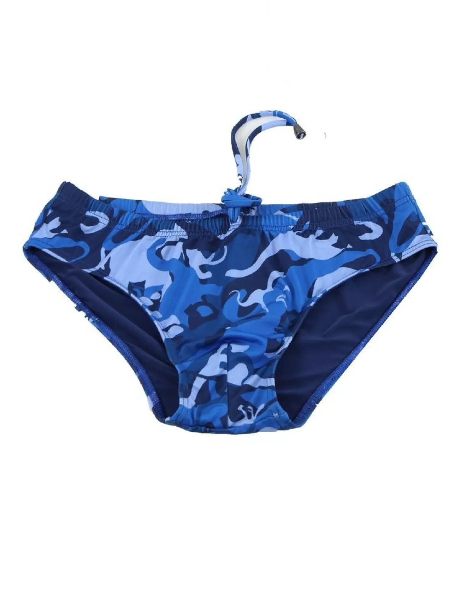 La Piscine Paris Slip de bain "camouflage" Frankie Morello Bleu Best Sale