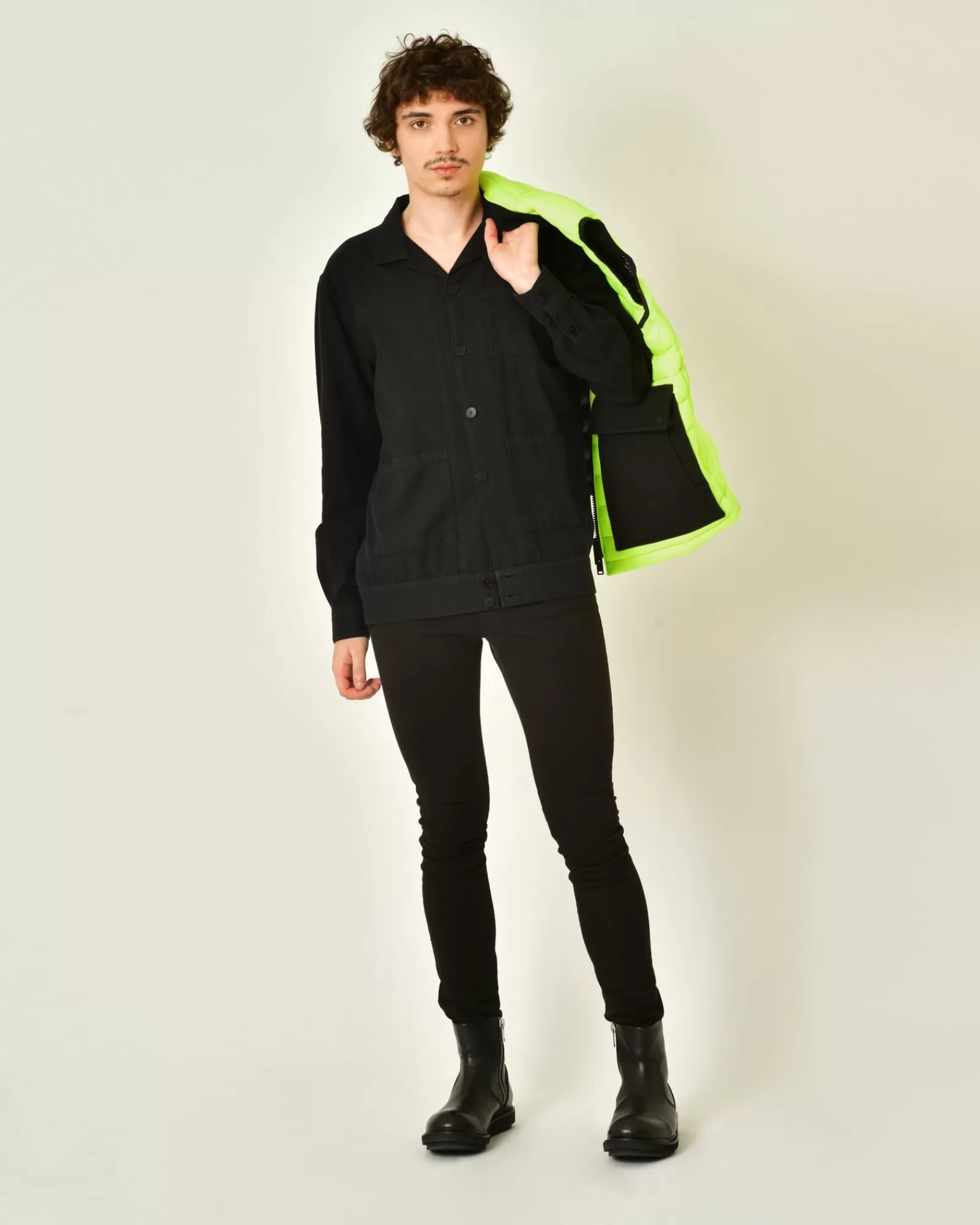 La Piscine Paris Surchemise en coton Ixos Noir Fashion