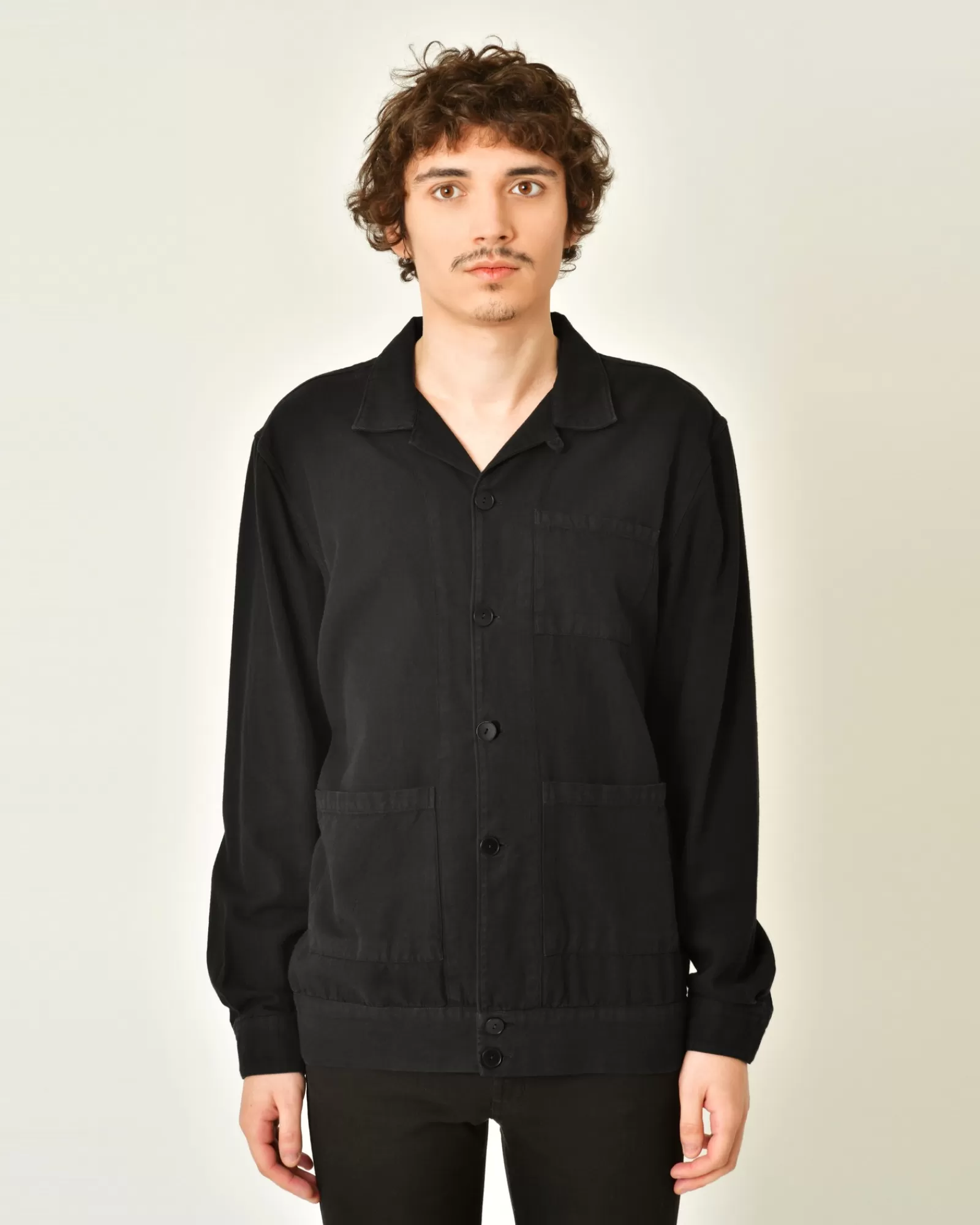 La Piscine Paris Surchemise en coton Ixos Noir Fashion