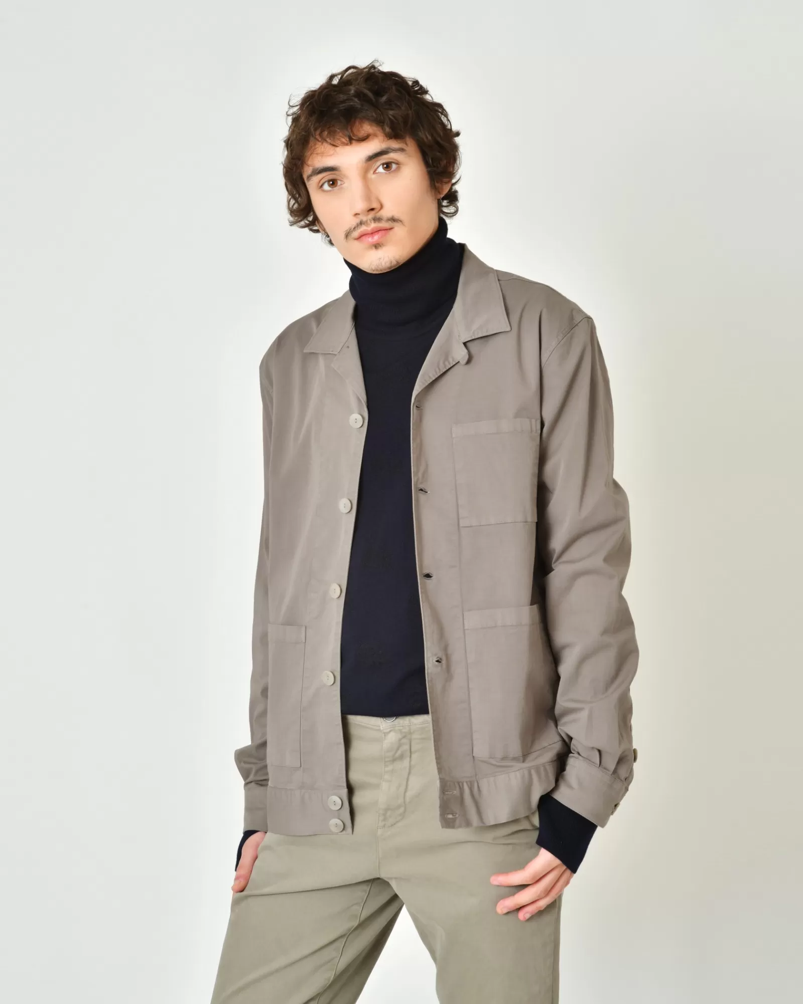 La Piscine Paris Surchemise en coton Ixos Taupe Hot