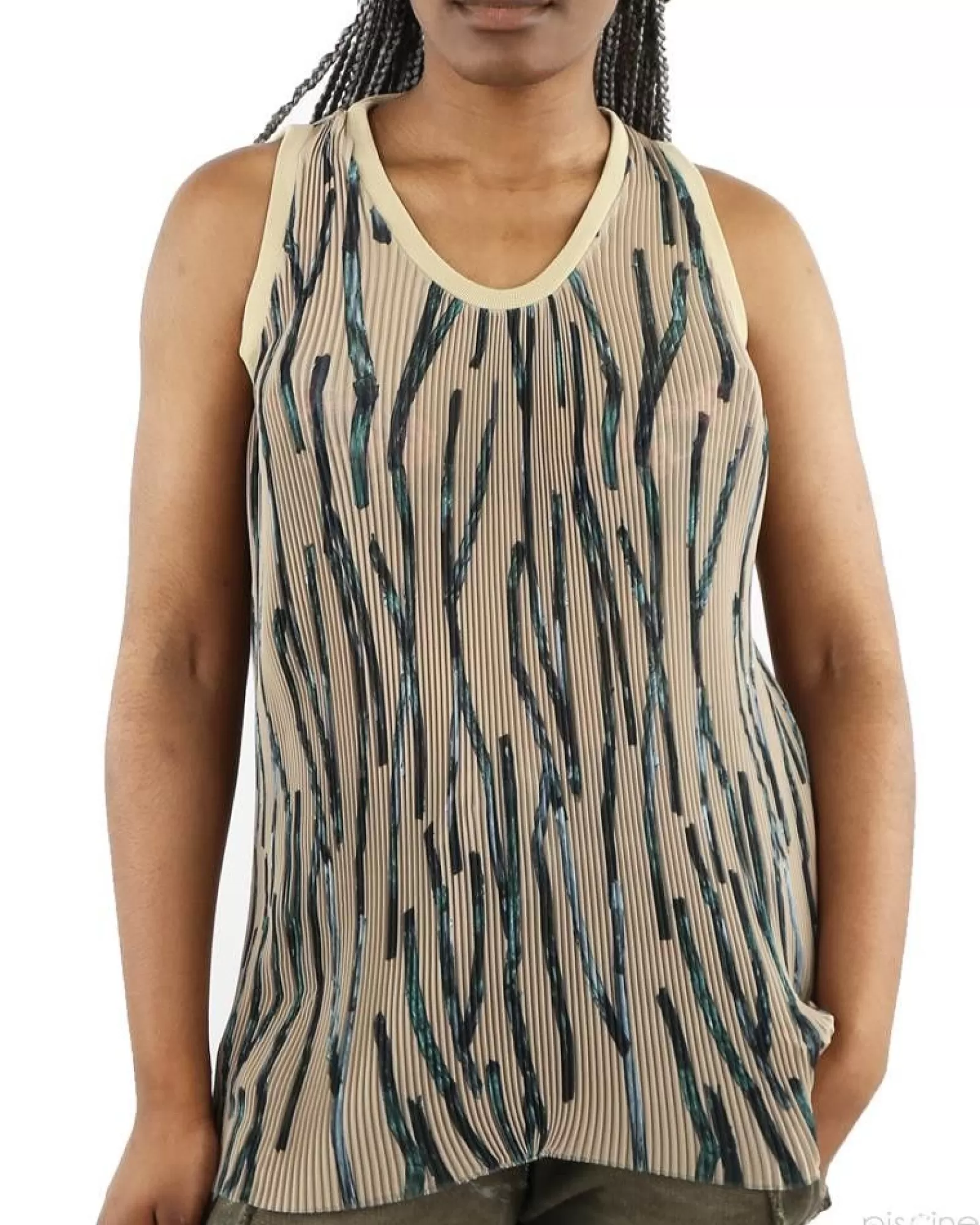 La Piscine Paris Top plissé Damir Doma Beige Outlet