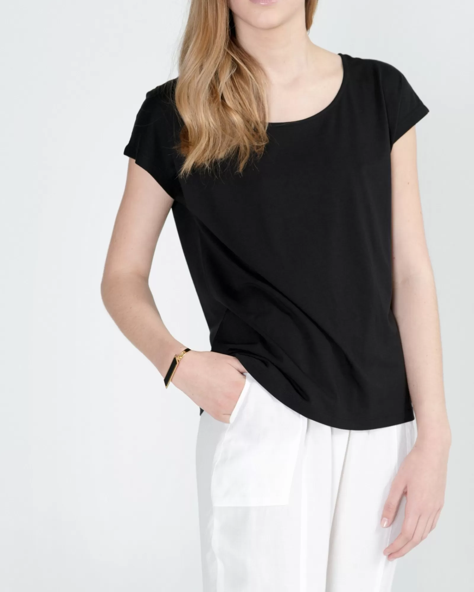 La Piscine Paris Top manches courtes Chacok Noir New