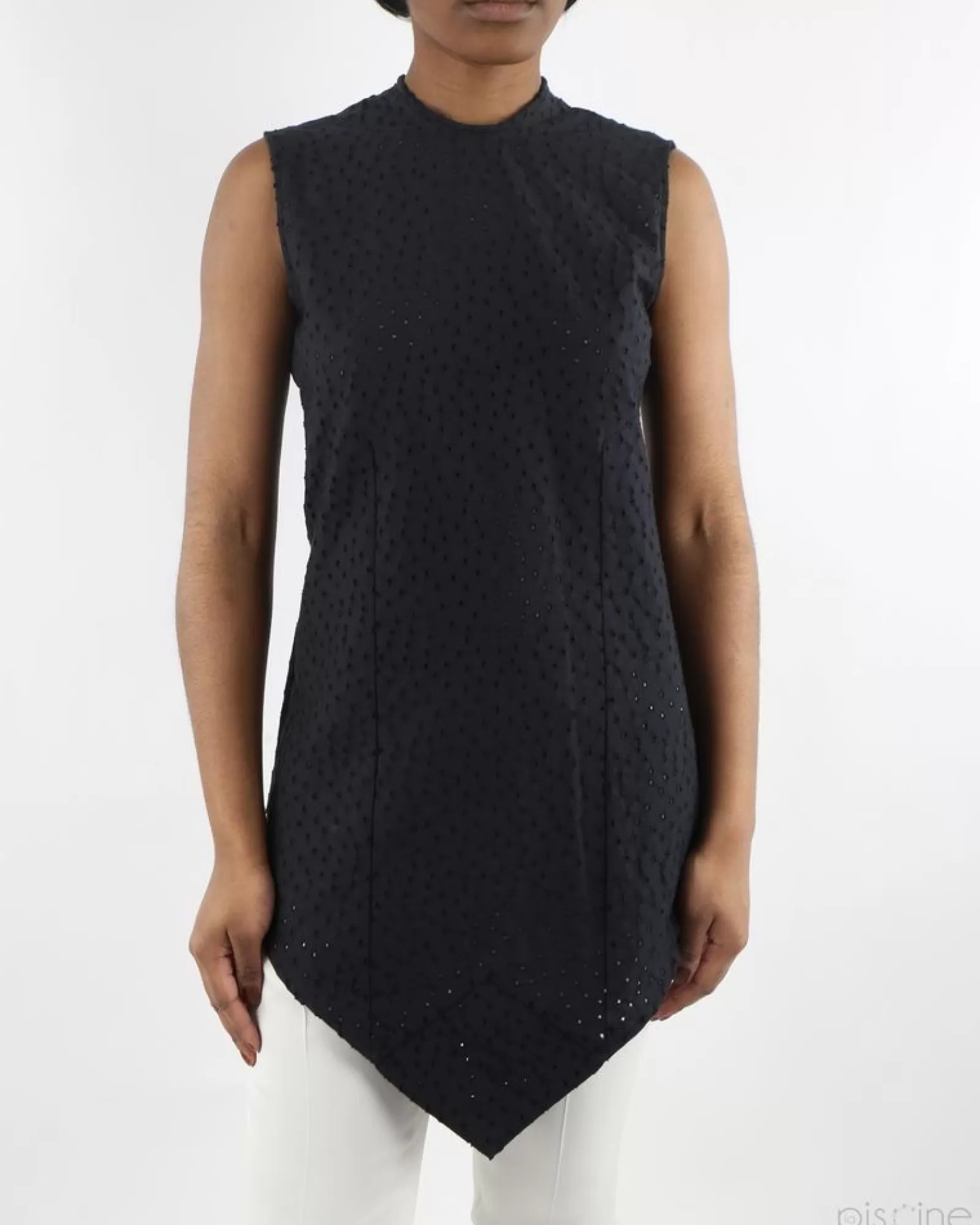 La Piscine Paris Top sans manches perforé Damir Doma Noir Store