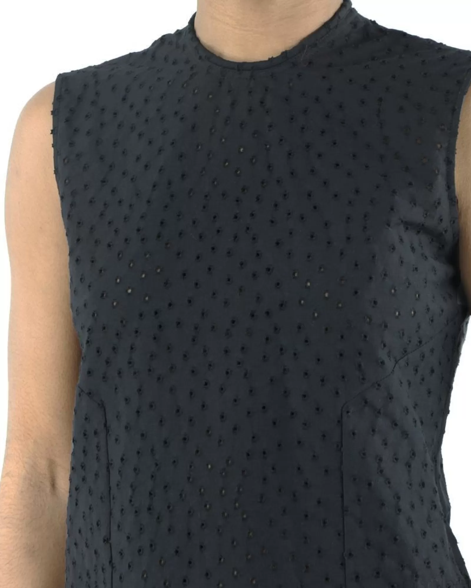 La Piscine Paris Top sans manches perforé Damir Doma Noir Store