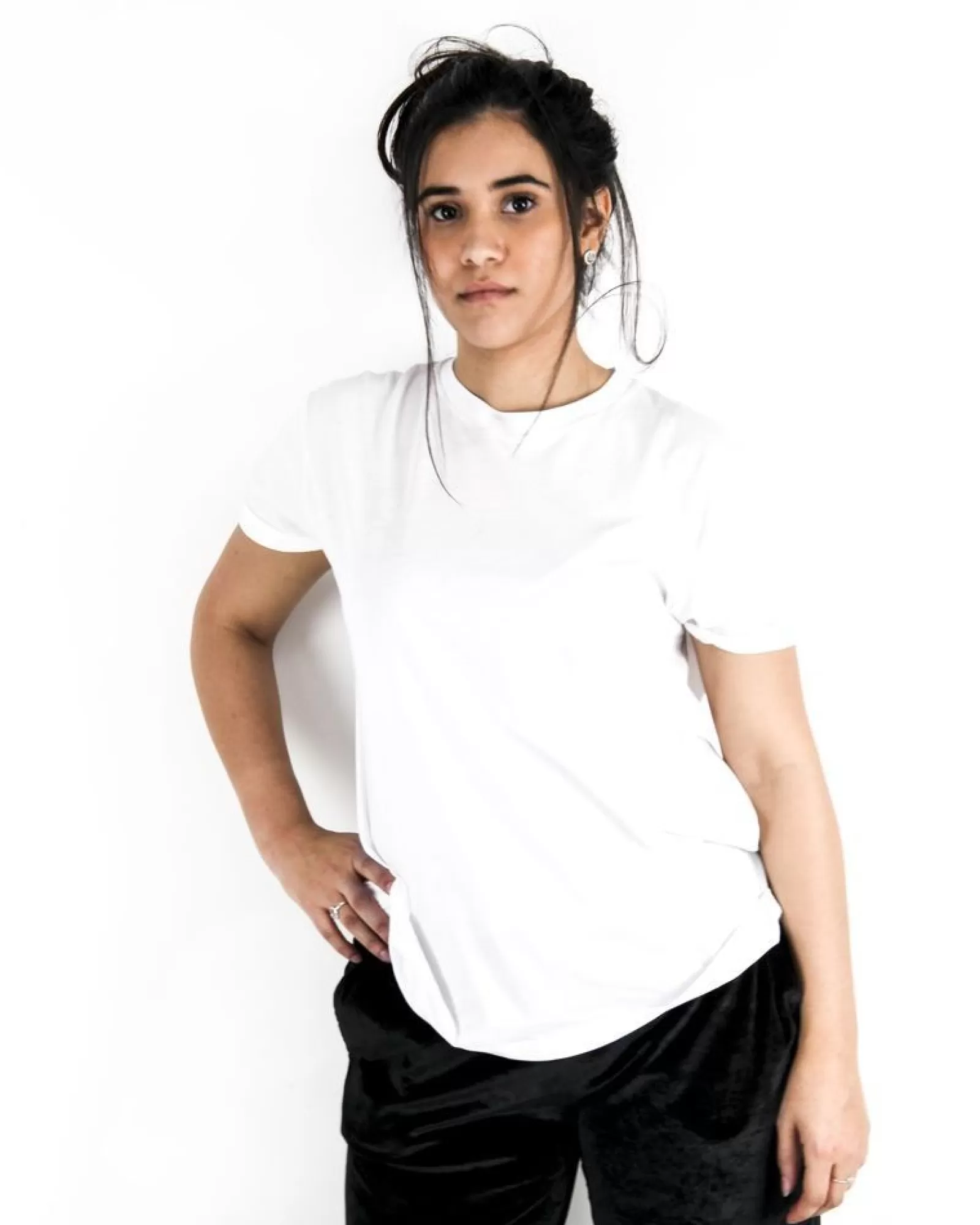 La Piscine Paris T-Shirt à dos floqué Stella McCartney Blanc Clearance