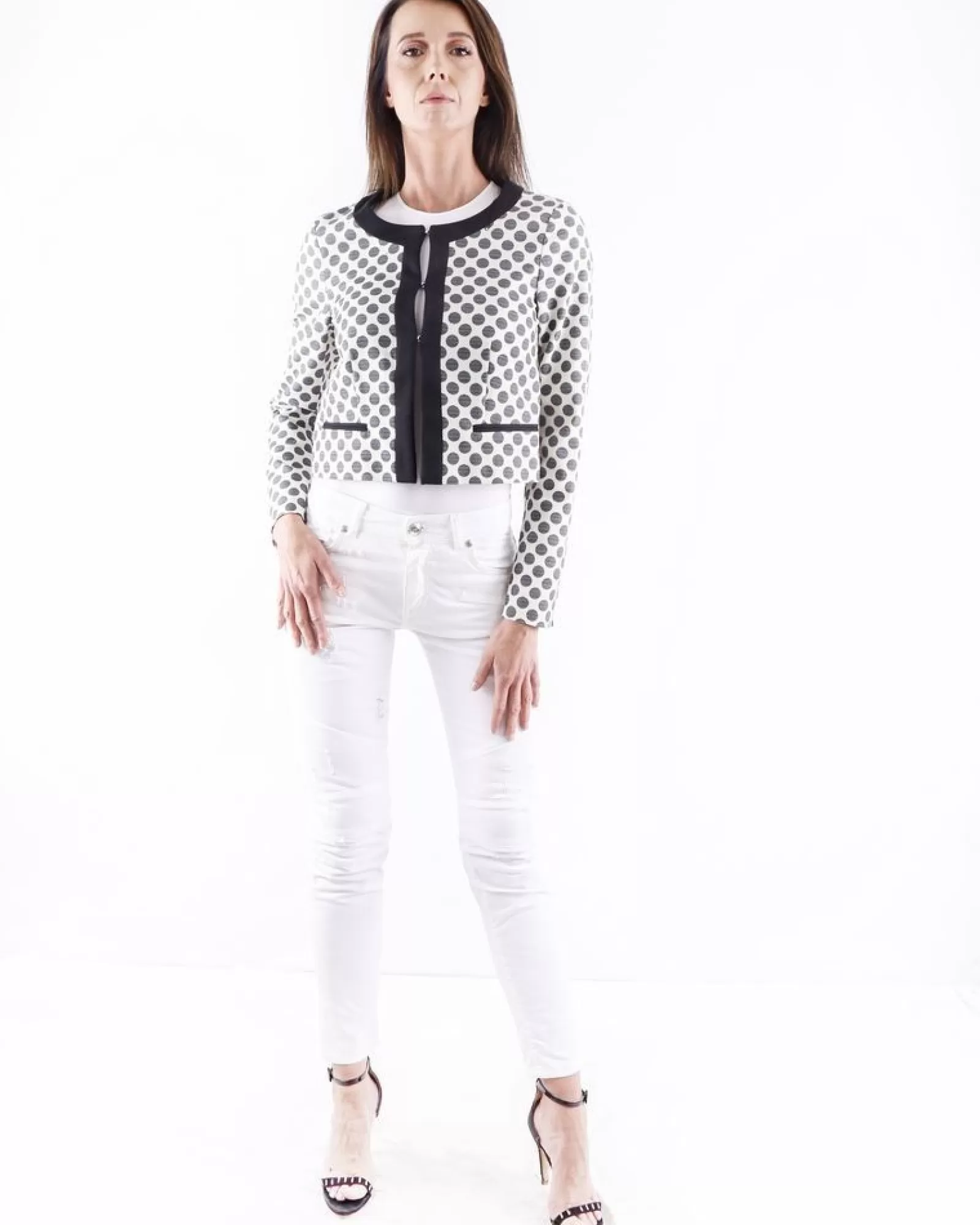 La Piscine Paris Veste à pois Laurel Beige Outlet