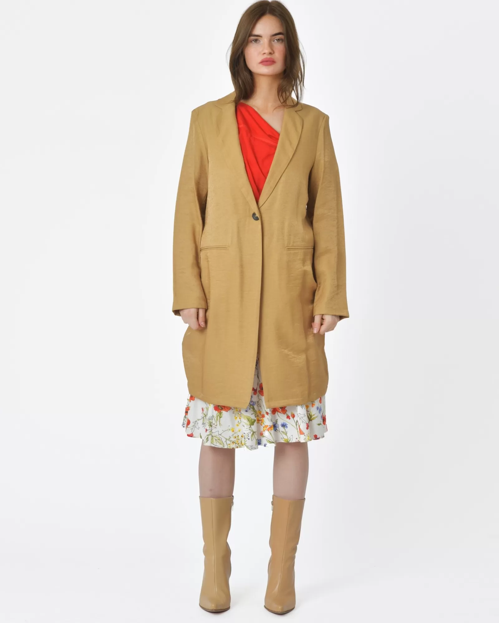 La Piscine Paris Veste Diega Beige Outlet