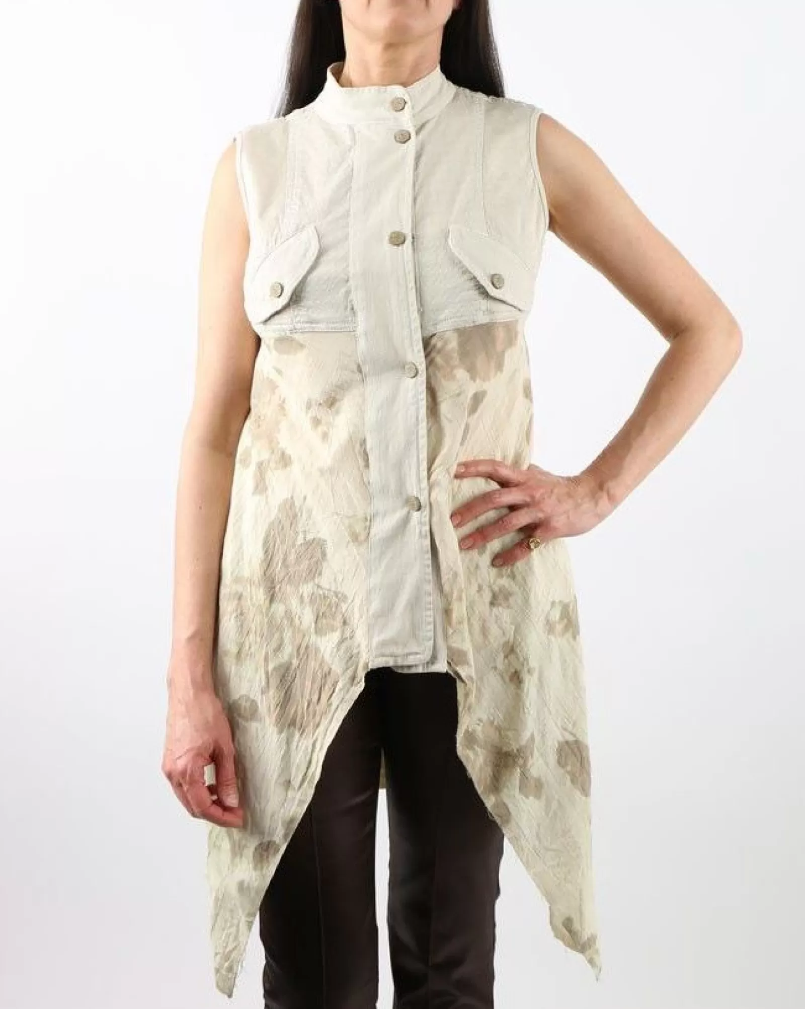 La Piscine Paris Veste en laine et coton Foce Beige Store