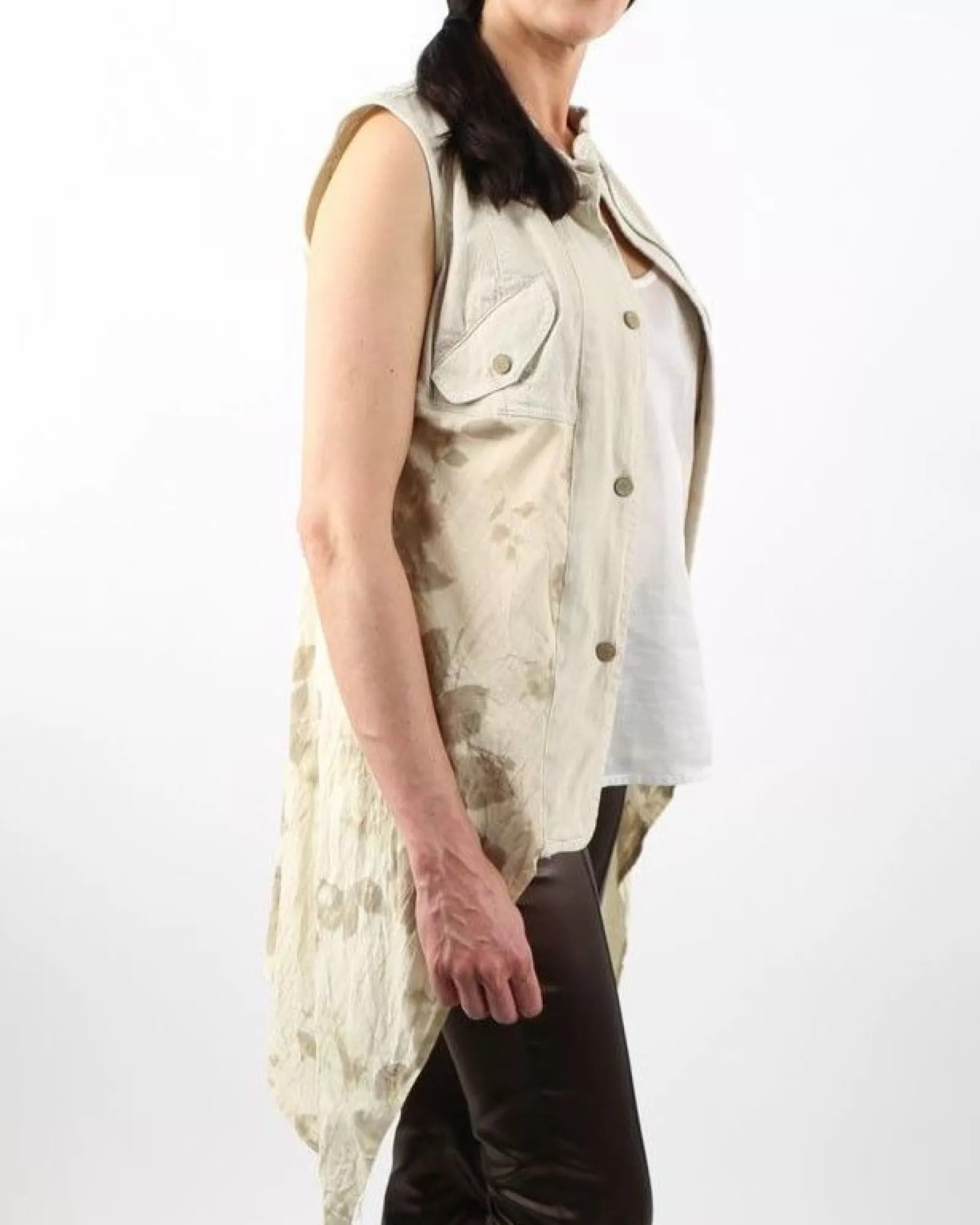 La Piscine Paris Veste en laine et coton Foce Beige Store