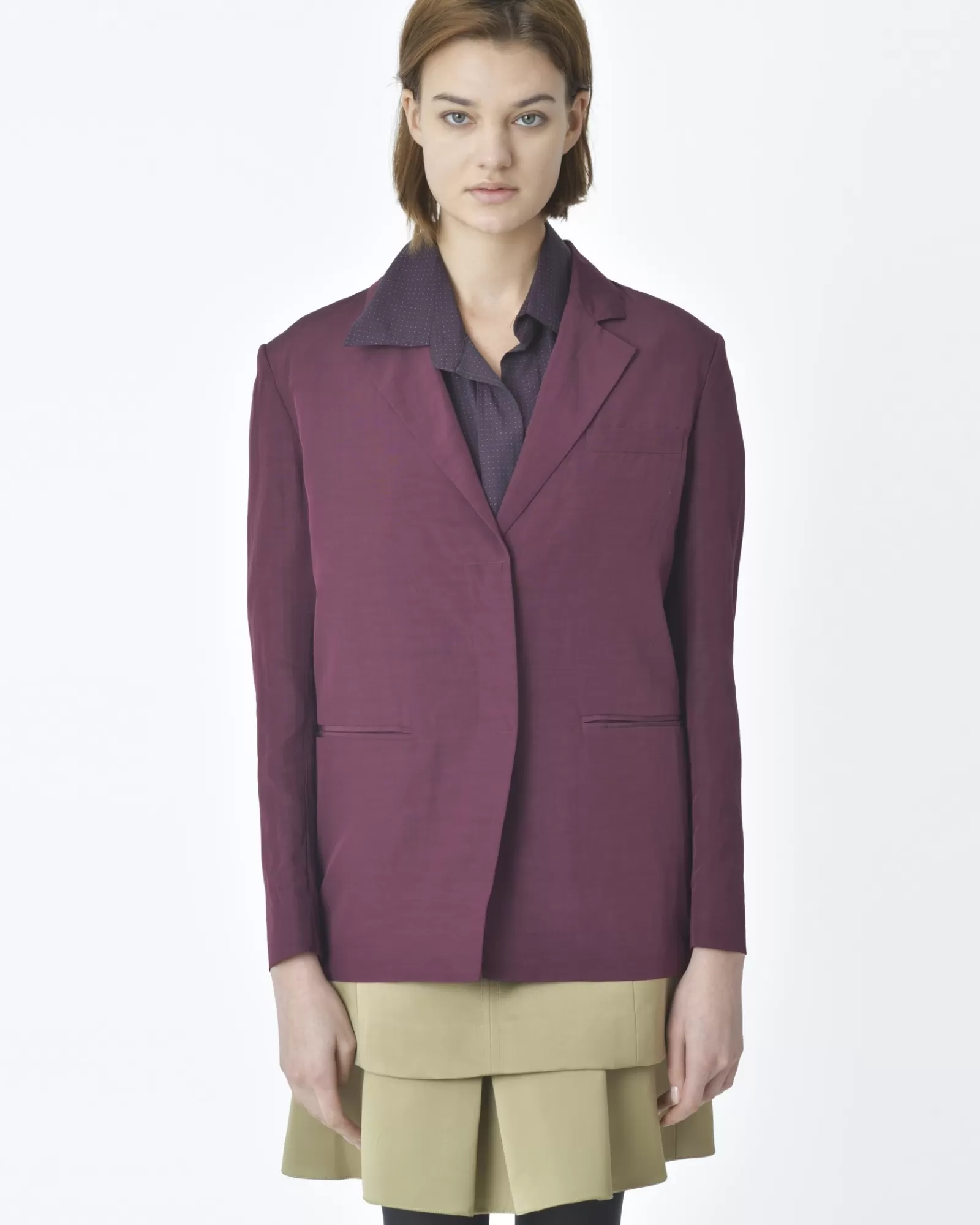 La Piscine Paris Veste blazer prune clair Hache Violet Fashion