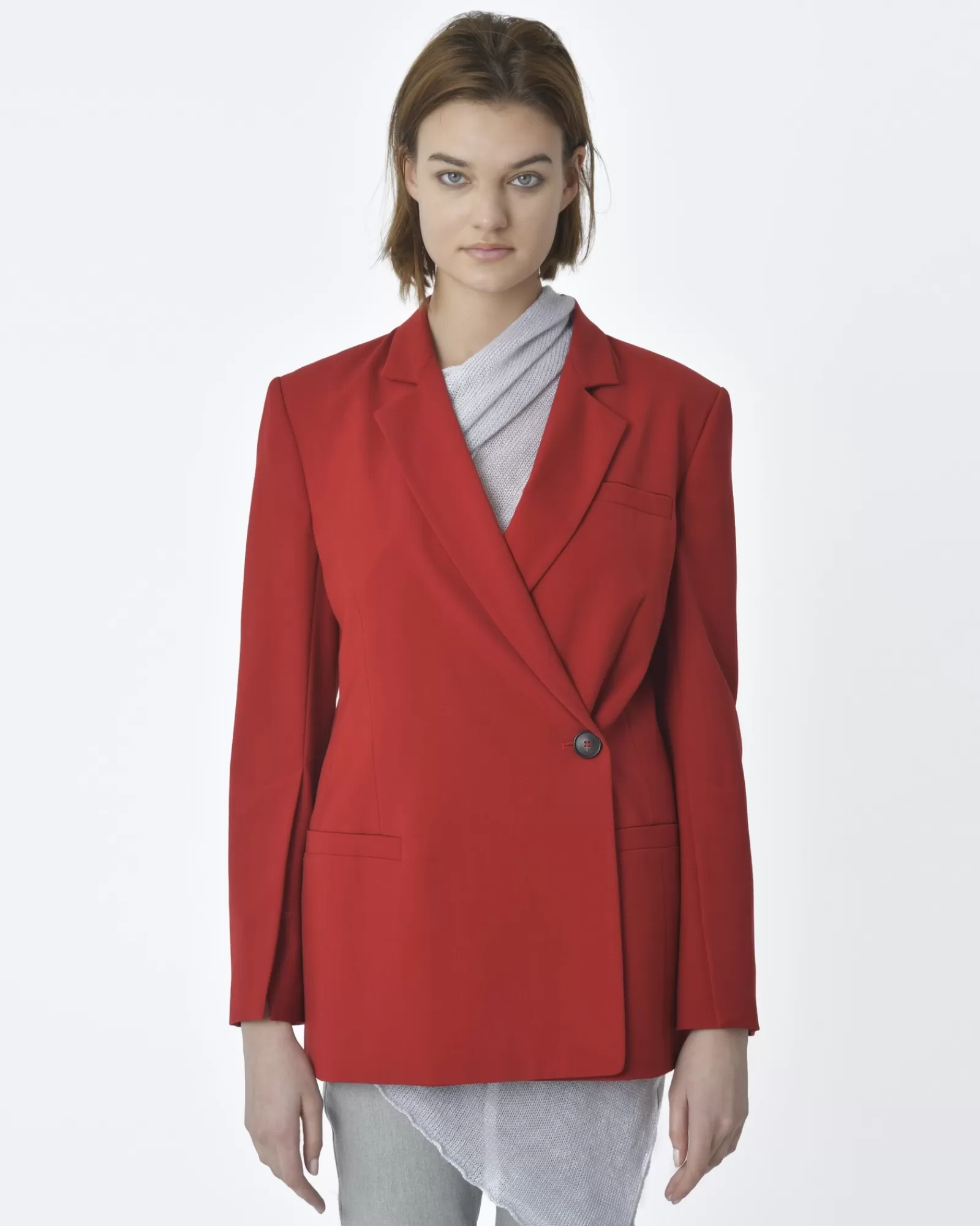 La Piscine Paris Veste blazer Tela Rouge New