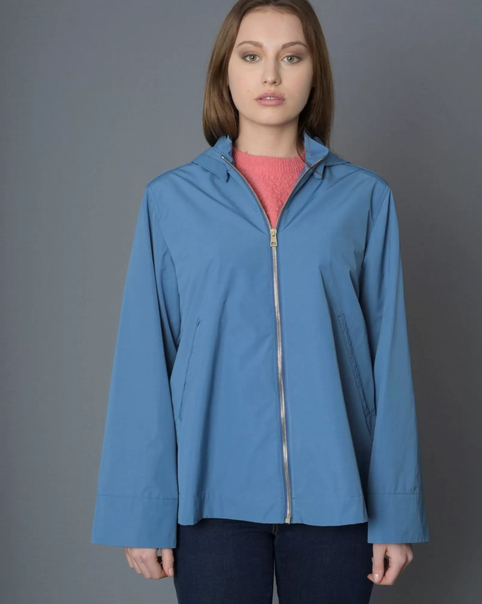 La Piscine Paris Veste en tissu technique Paltò Bleu Store