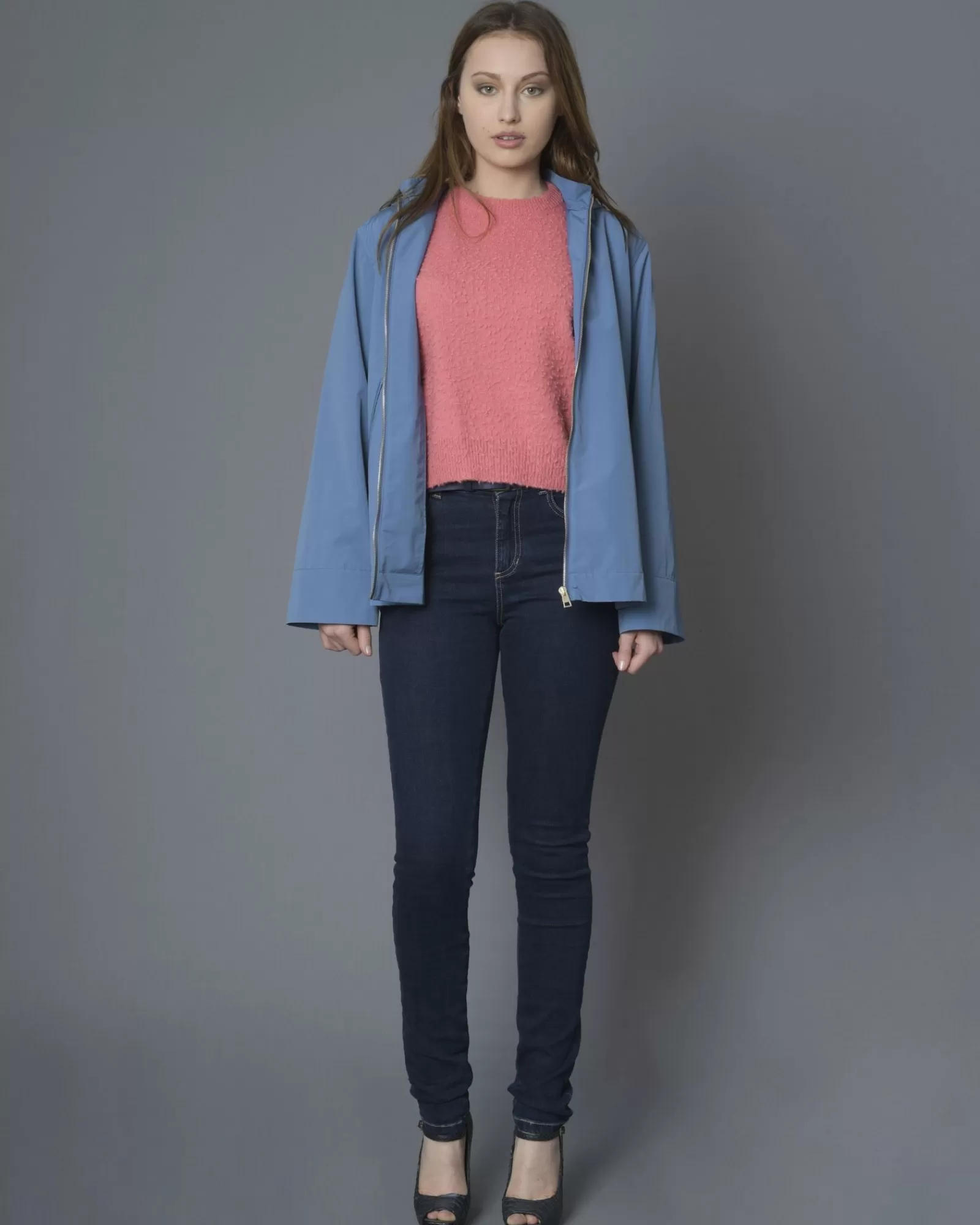 La Piscine Paris Veste en tissu technique Paltò Bleu Store