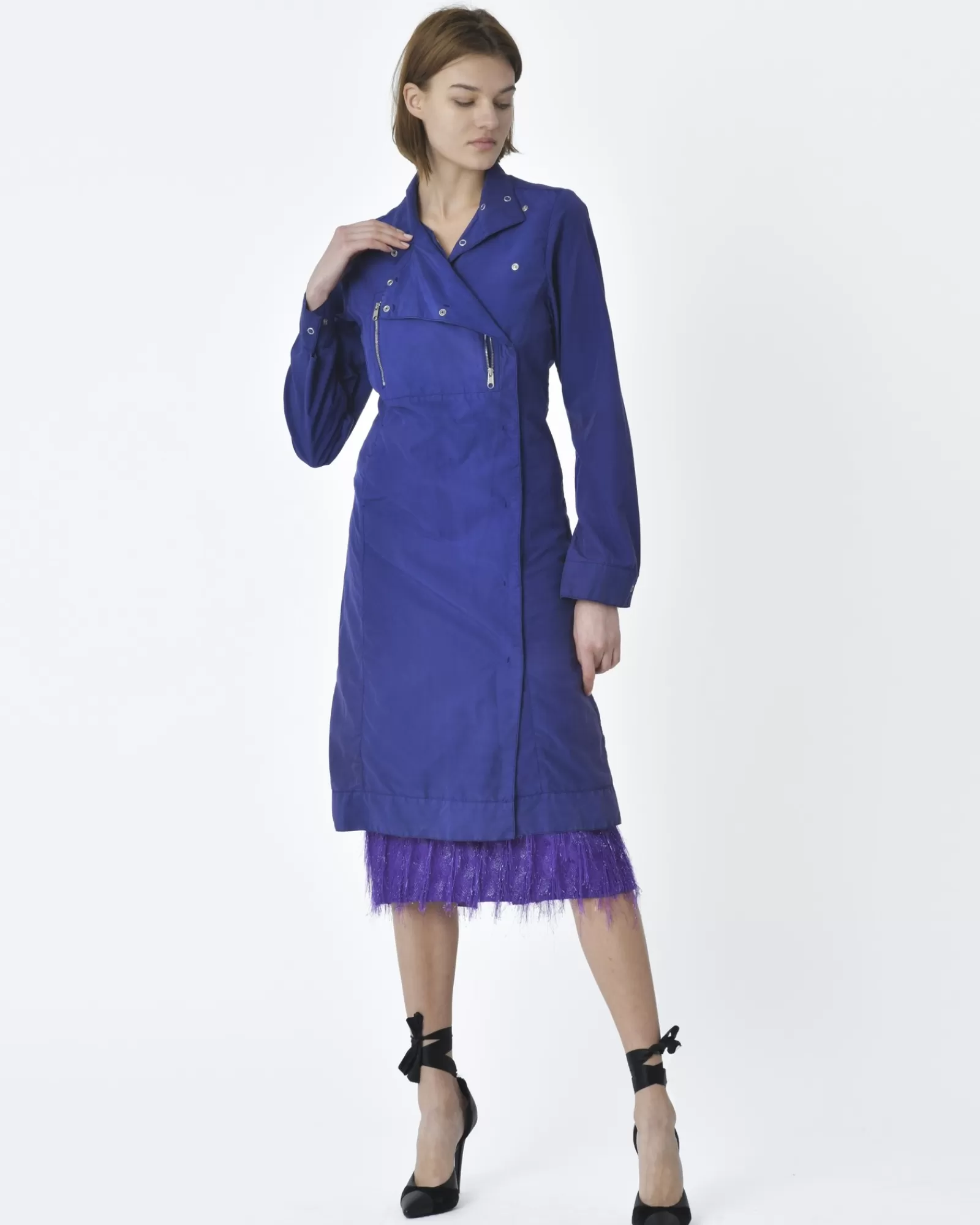 La Piscine Paris Veste e Maison Margiela Bleu Fashion