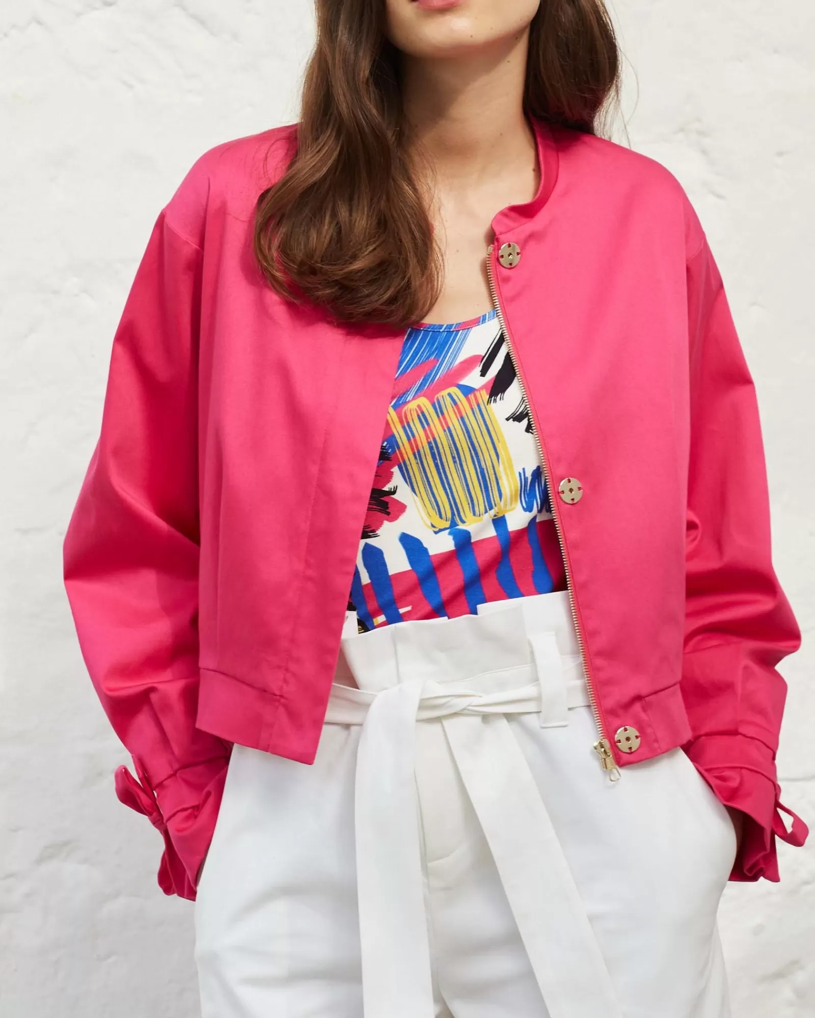 La Piscine Paris Veste courte Chacok Rose Cheap