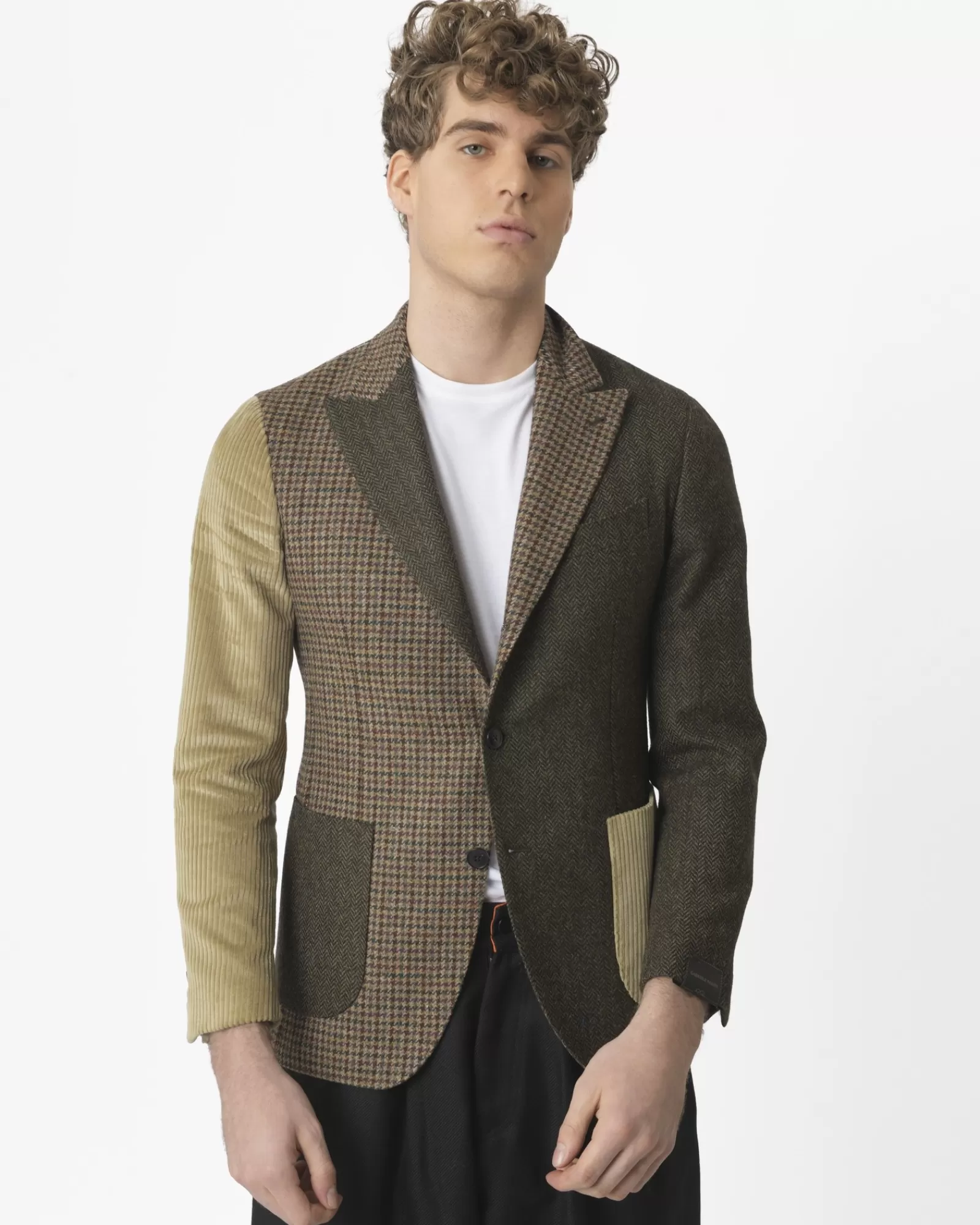 La Piscine Paris Veste de costume en laine Gabriele Pasini Marron Clearance