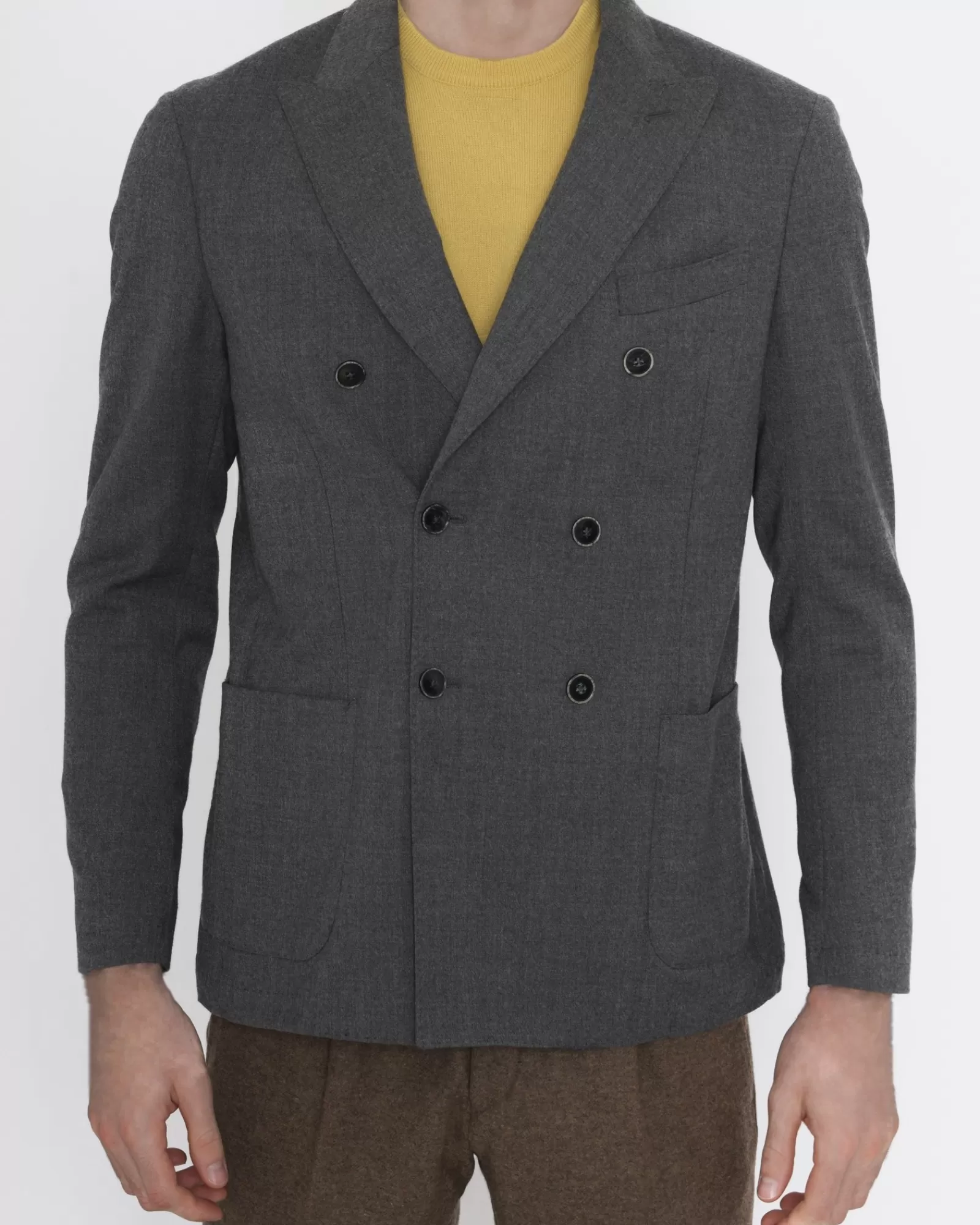 La Piscine Paris Veste de costume en laine Ly Adams Gris Store