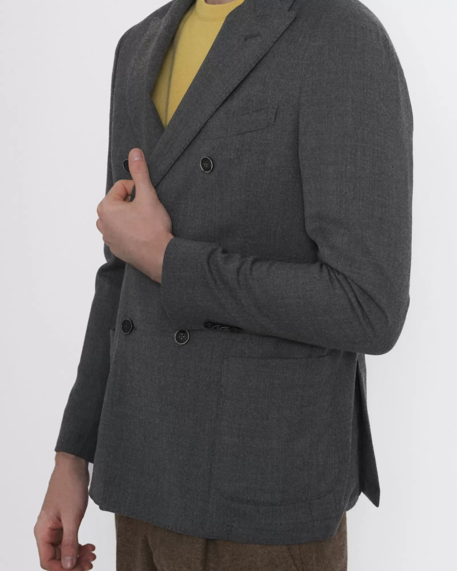 La Piscine Paris Veste de costume en laine Ly Adams Gris Store