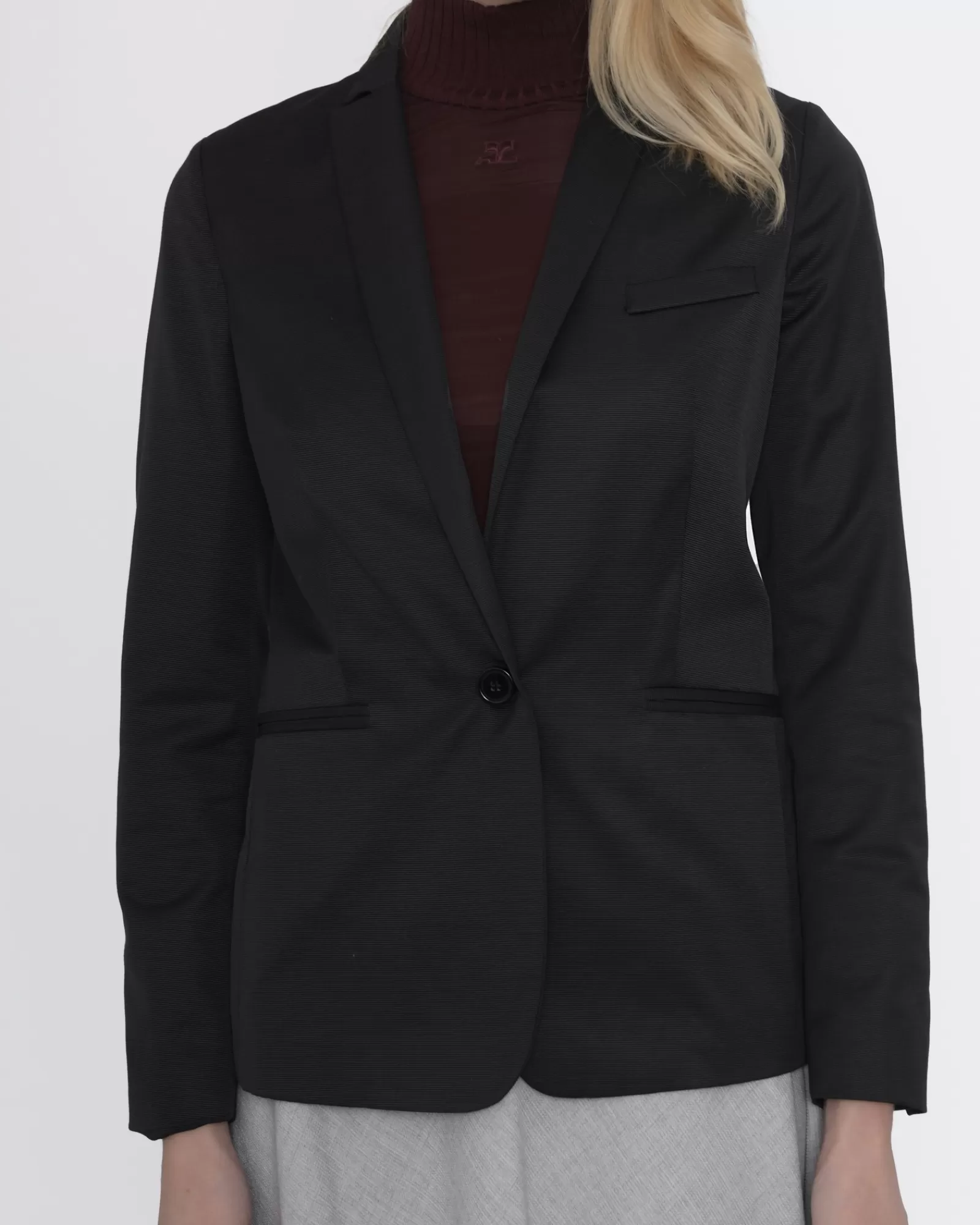 La Piscine Paris Veste de costume en laine My T Noir Best Sale