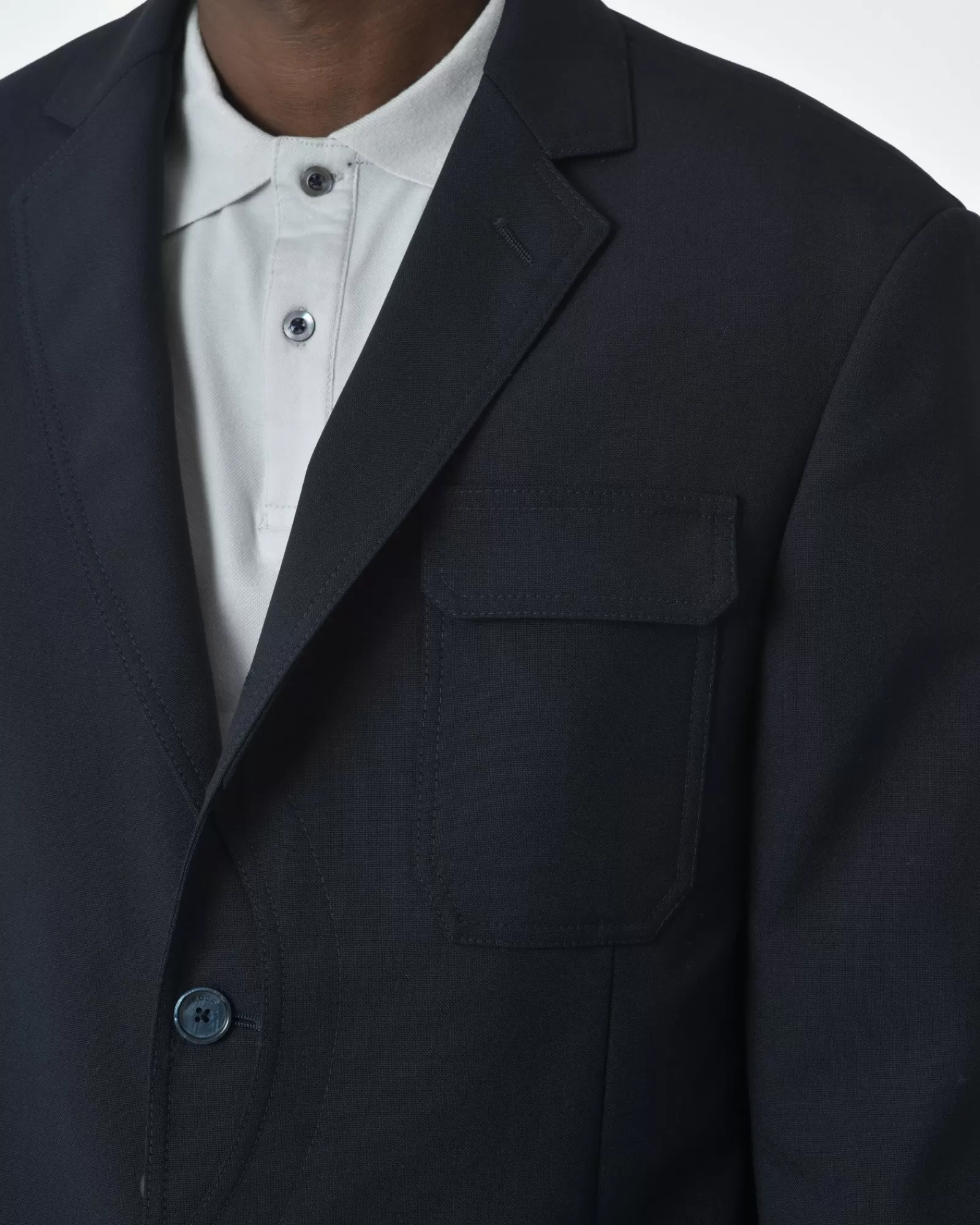 La Piscine Paris Veste de costume Roda Noir Clearance