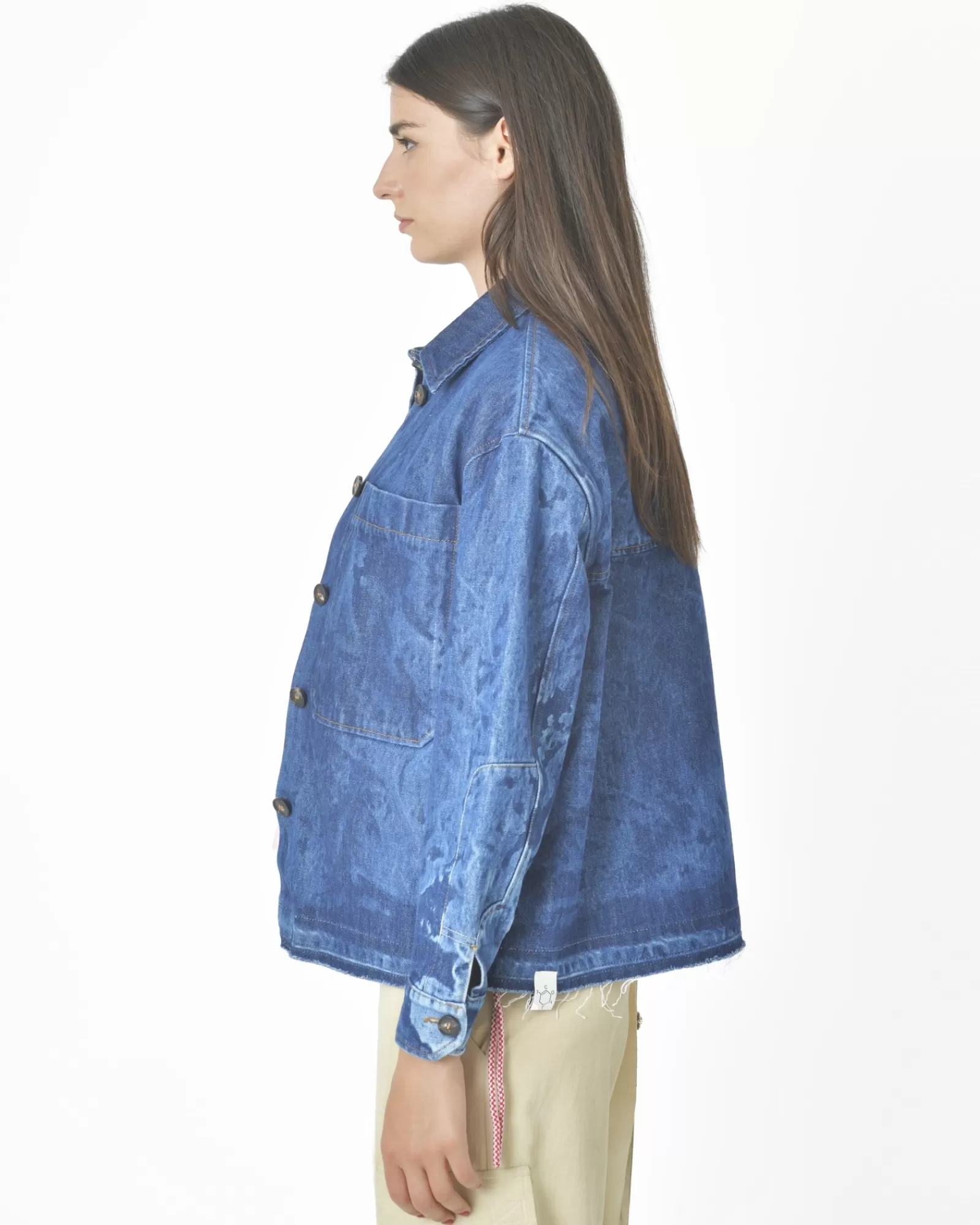 La Piscine Paris Veste en jean T coat Bleu Hot